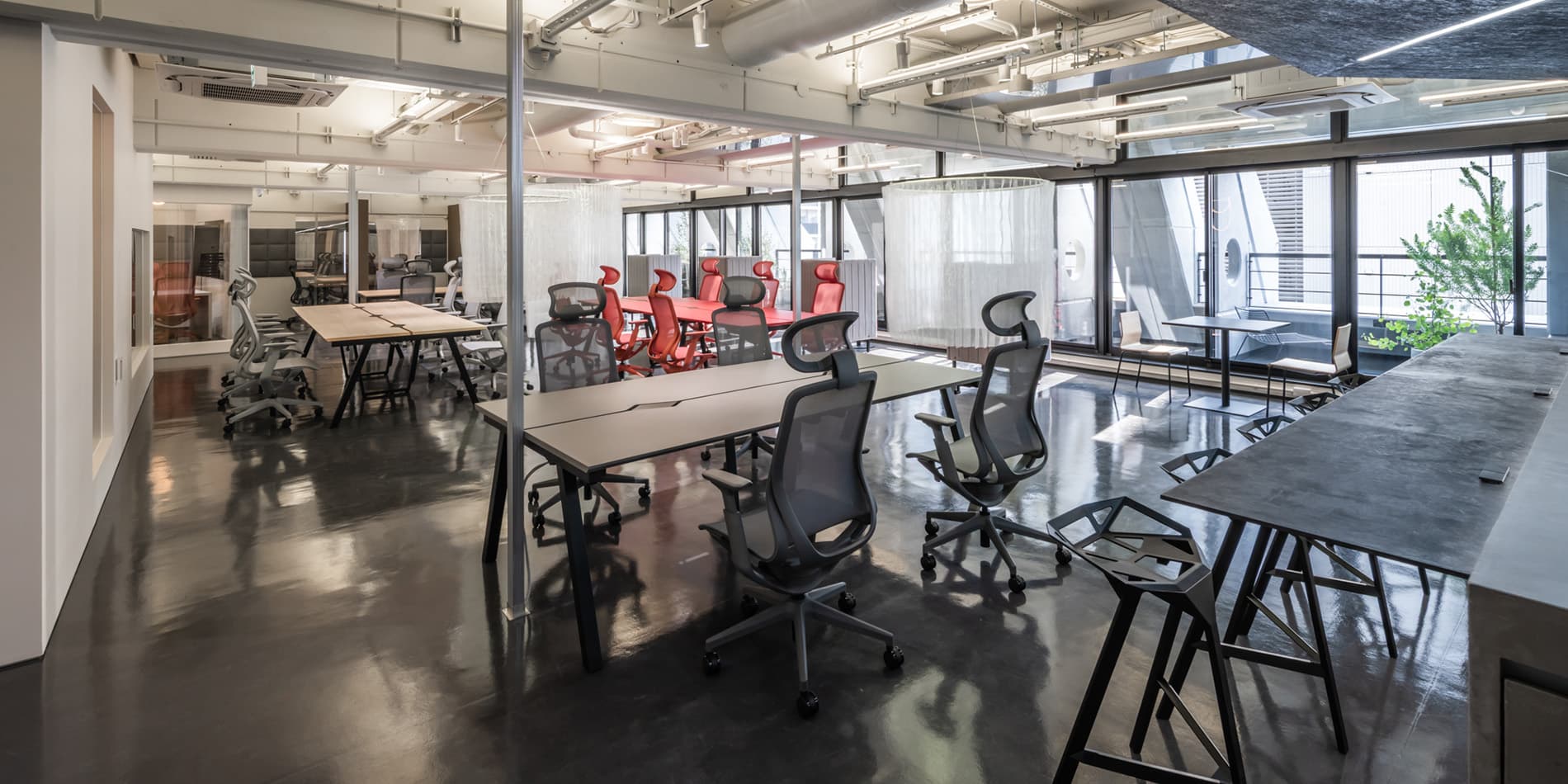 フリーアドレスエリア