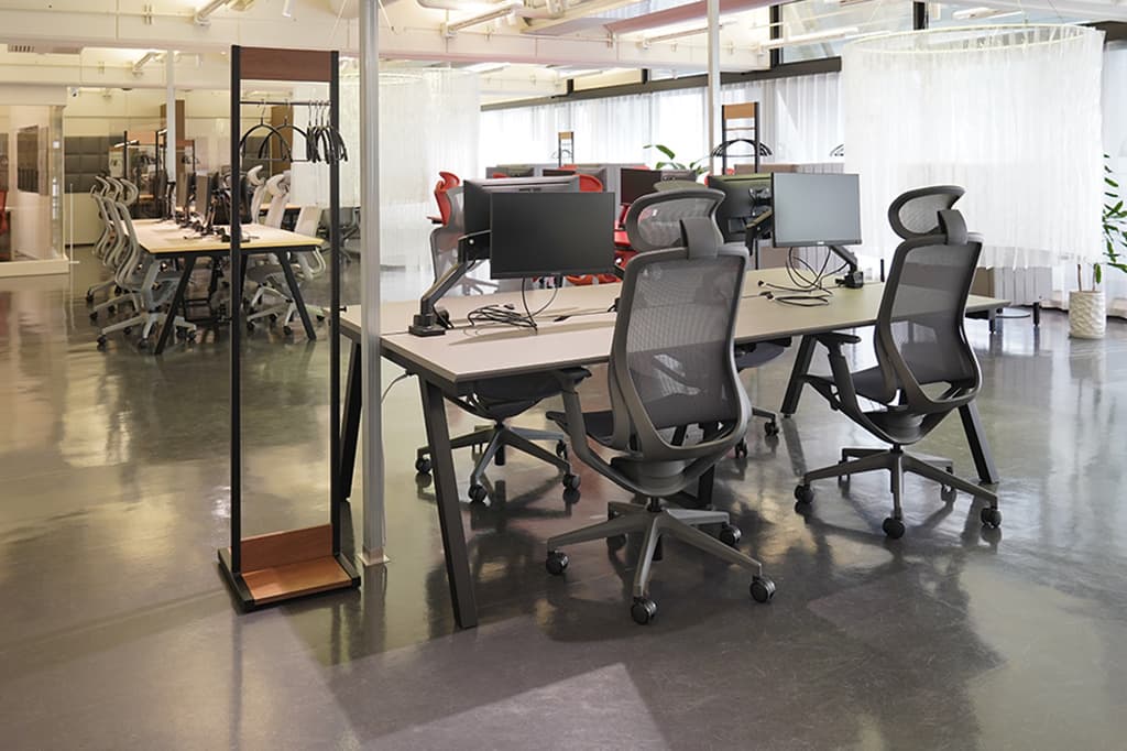 フリーアドレスエリア