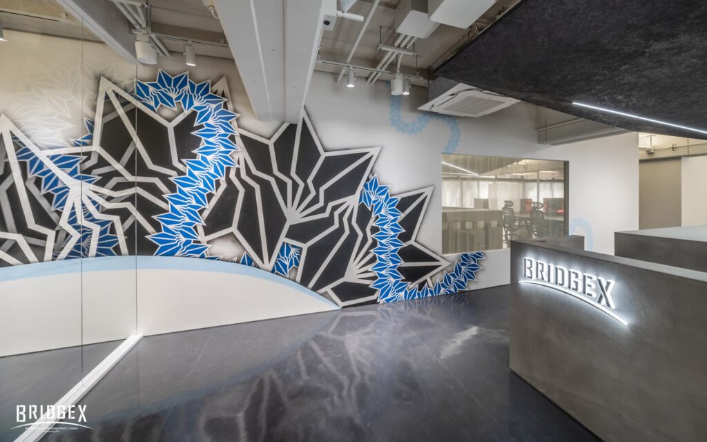 大阪・淀屋橋エリアのコワーキングスペースBRIDGEXのバーチャル背景