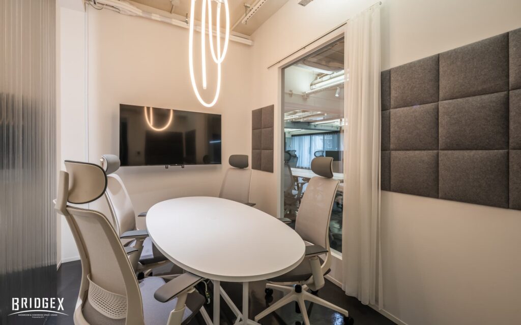 大阪・淀屋橋エリアのコワーキングスペースBRIDGEXのバーチャル背景