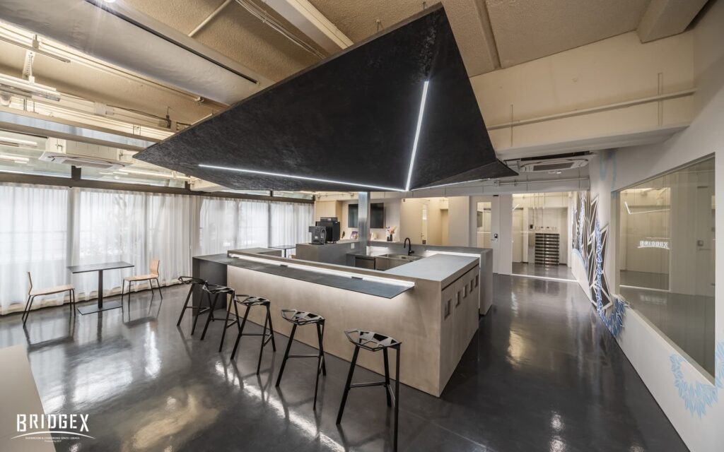 大阪・淀屋橋エリアのコワーキングスペースBRIDGEXのバーチャル背景